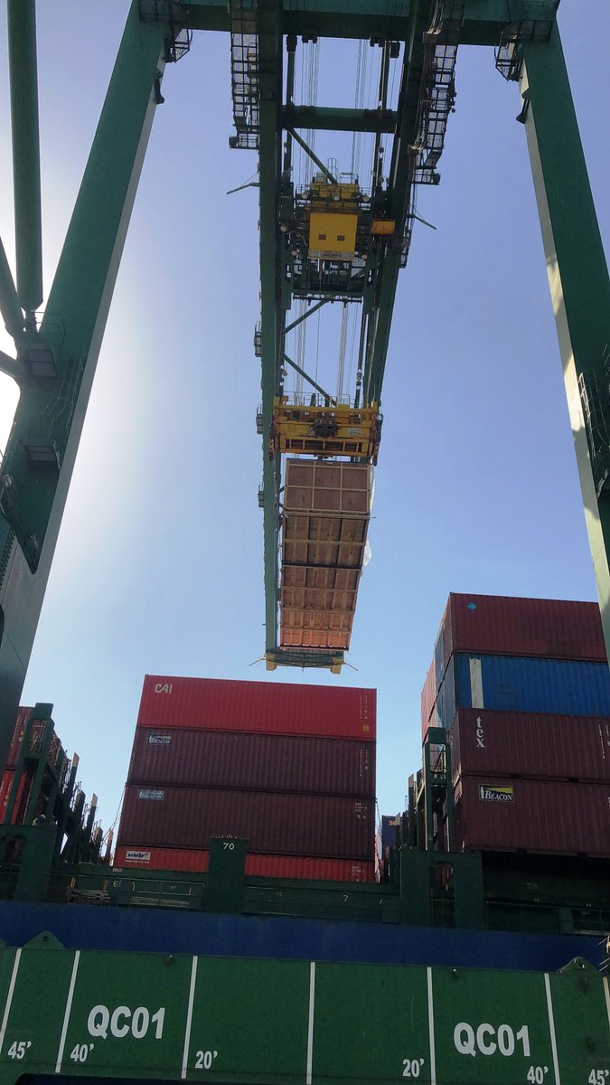 Showing our sureness - discharging a furnace ! 2 large breakbulk lifts safelyhandled by our team today for HMM #thebmctfactor #indiaismoving <a href="/JNPort/">जवाहरलाल नेहरू पत्तन प्राधिकरण (JNPA)</a> <a href="/shipmin_india/">Ministry of Ports, Shipping and Waterways</a>