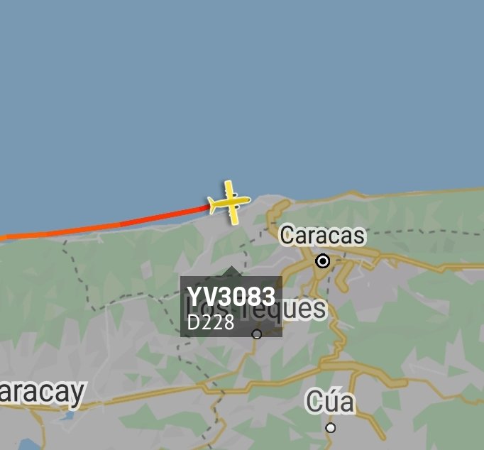 is_keelu's tweet photo. Venezuelan Air Force
Dornier Do-228NG
Spotted along the coast of #Venezuela N/W of Caracas
#YV3083 #3CE2D2 https://t.co/lzWgIejh6A