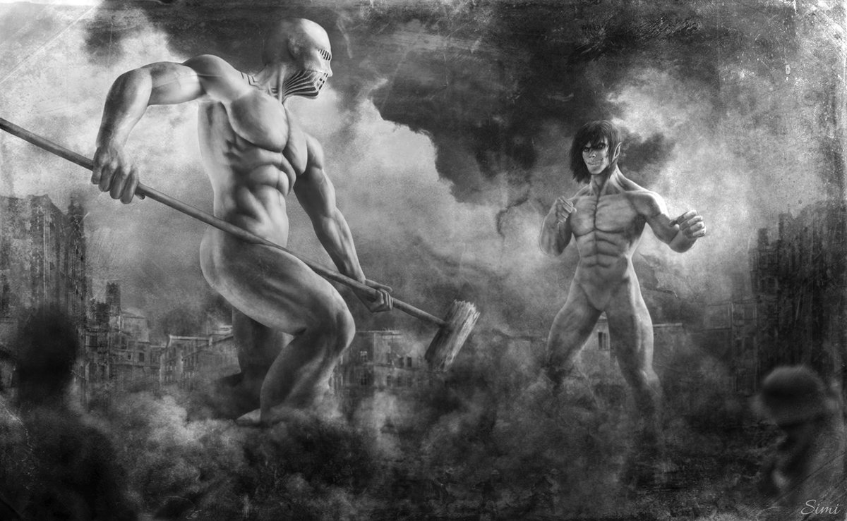 Featured image of post Eren War Hammer Titan Drawing