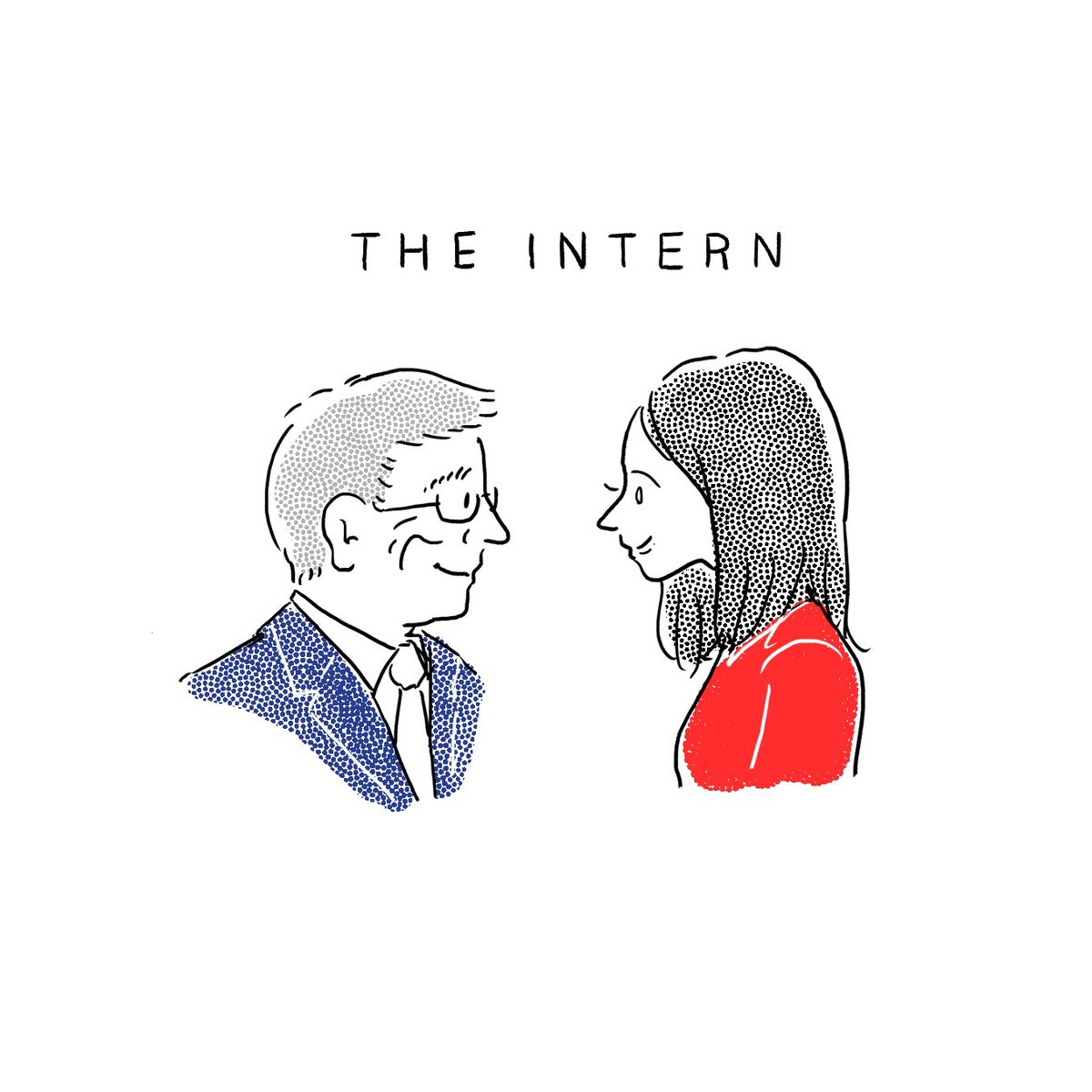 山口歩 Yamaa1 V Twitter 今日の絵 5 22 好きな映画です ほぼ毎日イラスト イラスト Illustration Theintern マイインターン