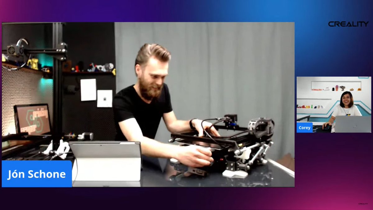 properprinting's tweet image. First time going live with this wonderful person Corey from @Creality3dprint! Thanks a lot for this opportunity! It was a great chat which you can check here youtube.com/watch?v=T8zv4T…