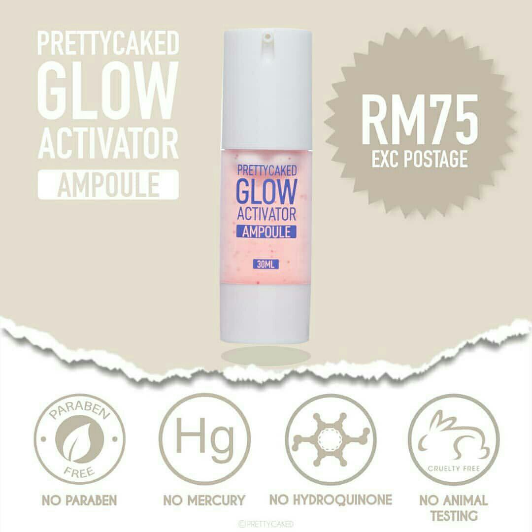 If you're looking for a safe skincare that has no harzedous chemicals, you can try out our best selling #GlowActivatorAmpoule for only RM75 exc postage ✨
.
#prettycakedteamFaiezah #produkkecantikan #makeupmalaysia #muamalaysia #prettycaked
