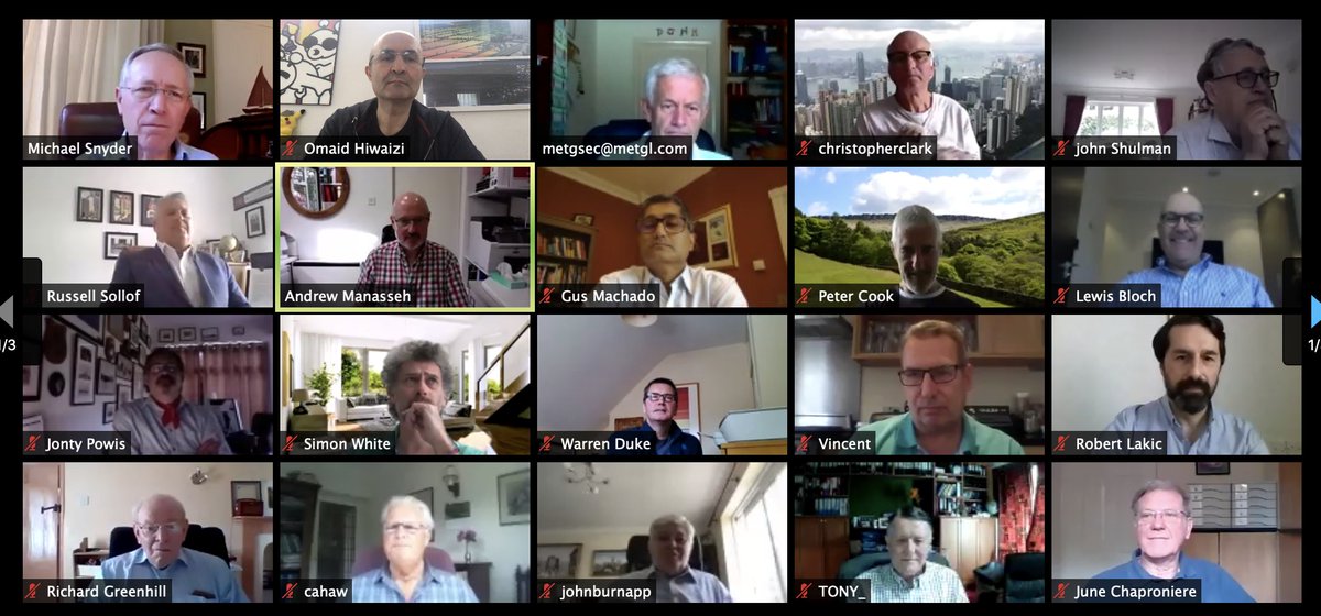 MetComms's tweet photo. 👑 Sir Michael Snyder, Met Grand Master hosted a Zoom call with the London leadership on communication in response to the pandemic. The update was extremely informative and inspiring. Look out for ideas and guidance on how Lodges and Chapters use comms in the near future! https://t.co/RcT2E4Tldo
