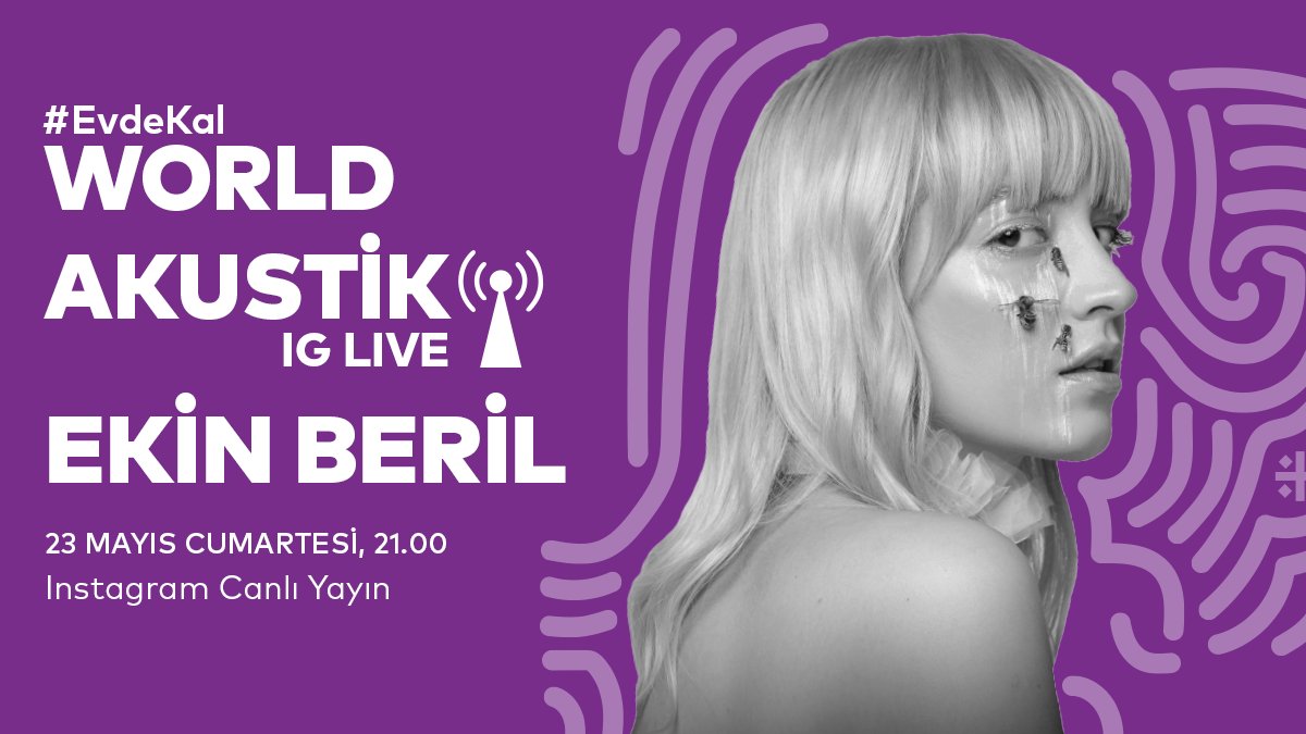 Yapı Kredi bomontiada, World Akustik konserlerine canlı yayın ile devam ediyor! 🎙️ Şarkıları özgün yorumlama tarzı ile beğeni kazanan @Ekinbrlmusic 23 Mayıs Cumartesi saat 21.00’da @bomontiada Instagram hesabından canlı yayınla evlerinize konuk oluyor! #iyileşeceğiz @kocholding https://t.co/7XV8U3Sf3f