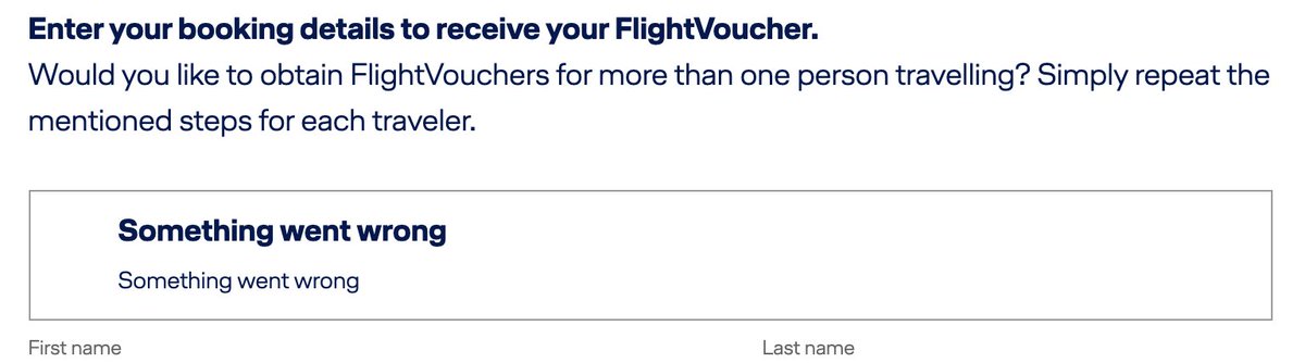 RubyCruden's tweet photo. Hey @lufthansa, I keep on getting this error when I try to get a voucher. What is happening with your website and why are you making it so hard for people to get a voucher? https://t.co/Pxs4DBbqXT