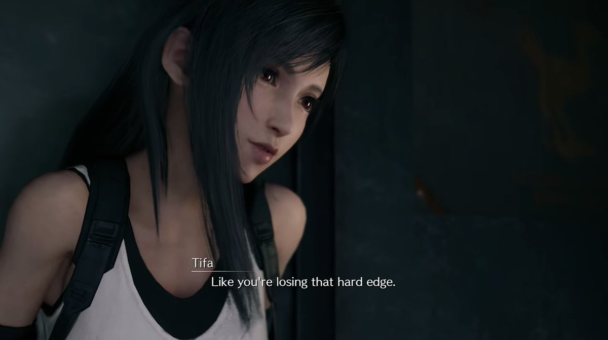 Tifa, please ... I'm not THAT kind of SOLDIER! #FF7R  