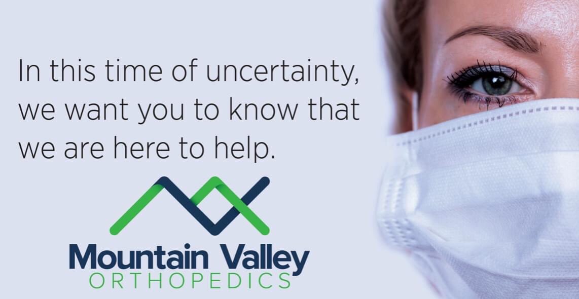 MVOCHIRO's tweet photo. Mountain Valley Orthopedics Chiropractic Dept. is open to provide care for existing &amp; new patients. If you are experiencing Headaches, Back Pain, Whiplash, Sciatica, Neck, Shoulder, Hip pain, or Disc Problems call (570)517-0511 to schedule an appointment. M-W-F 8-3, T-TH 12-6. https://t.co/mbixIniJD0