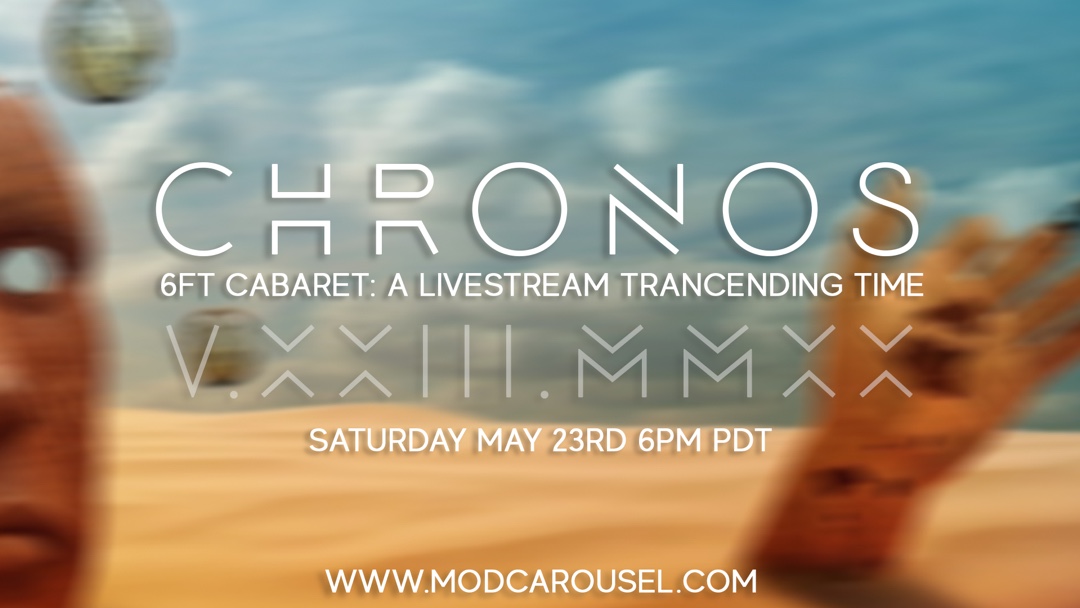 Tomorrow <a href="/modcarousel/">Mod Carousel</a> takes you on a virtual journey through time and tale. 6pm PDT!
Featuring Tansy (NYC), Bella Blue (NOLA), Erika Nusser (SEA), and Caela Bailey (SEA). 
(L!nk in b!o)
📸: Eli Schmidt