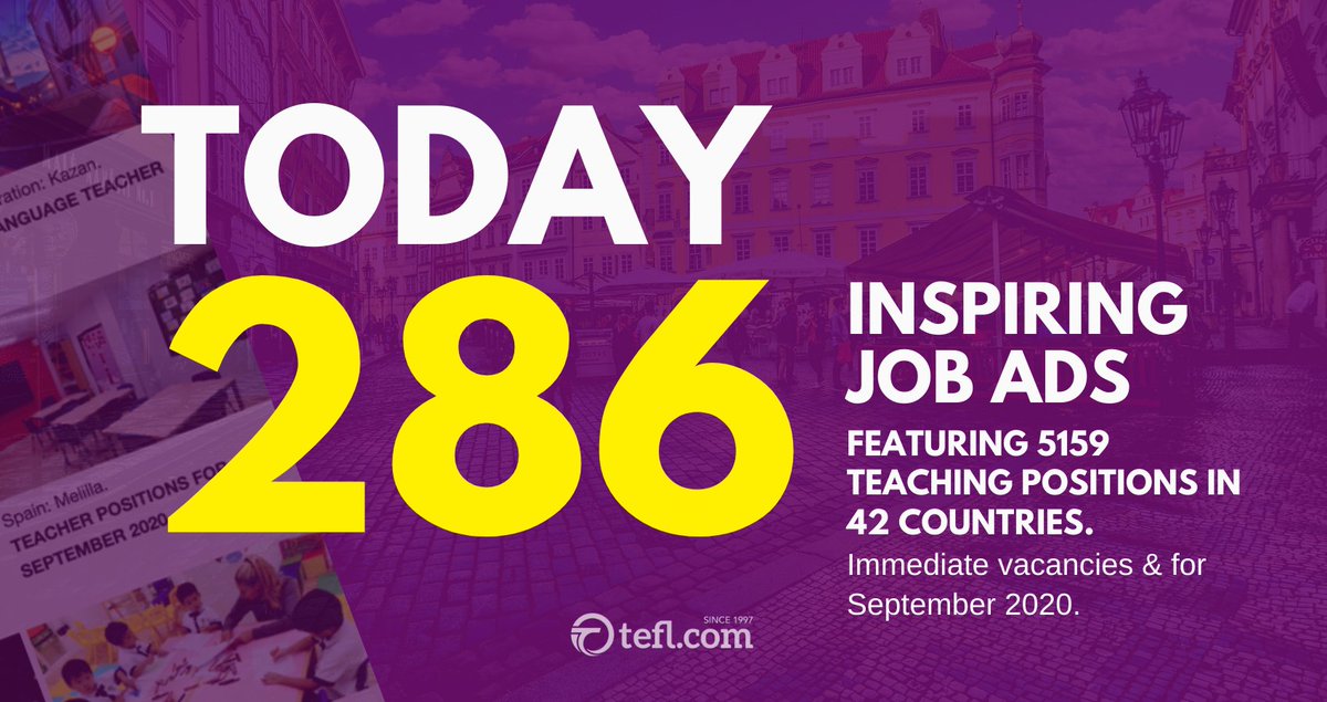 tefldotcom's tweet photo. The world is starting to reopen! After a couple of months of lockdown we're seeing more teaching openings around the globe. Check the latest in our end of week Inspiring Teaching Destinations https://t.co/Ik2jgrsfLz #tefldotcom #tefl #jobs #teach #TEFLBlog https://t.co/UuQToF4Hi1