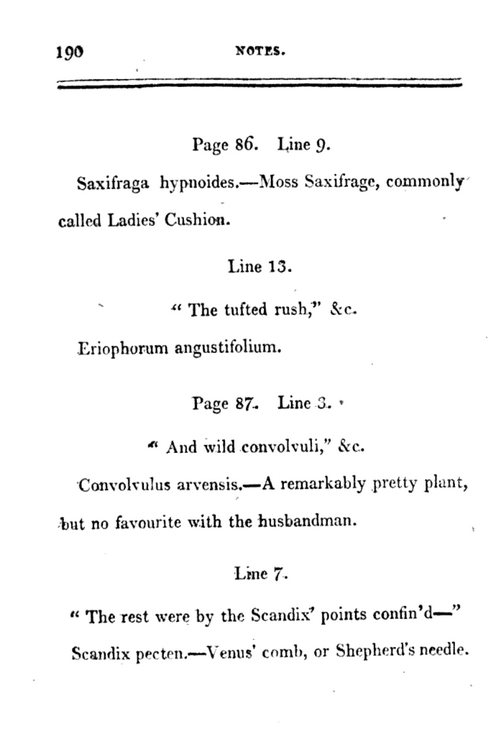 After working with  @Godwin_lives on some letters of Charlotte Smith, I have started to explore the poet's floristic universe; this thread annotates a section from Flora (1804, 1807) to understand how/where might she have known the plants she mentions 1/13  https://www.euppublishing.com/doi/abs/10.3366/rom.2020.0443