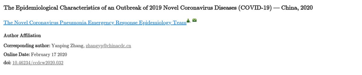 This paper was out on February 17th, showing the dramatic threat the elderly from COVID-19. There were/are still things we do not know about this disease but the first thing we knew was the mortality rates among the elderly was very very high. Protecting them was job number one