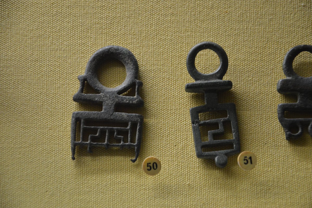 More Roman things from  @Archeonationale for  #MuseumsUnlocked : Keys !