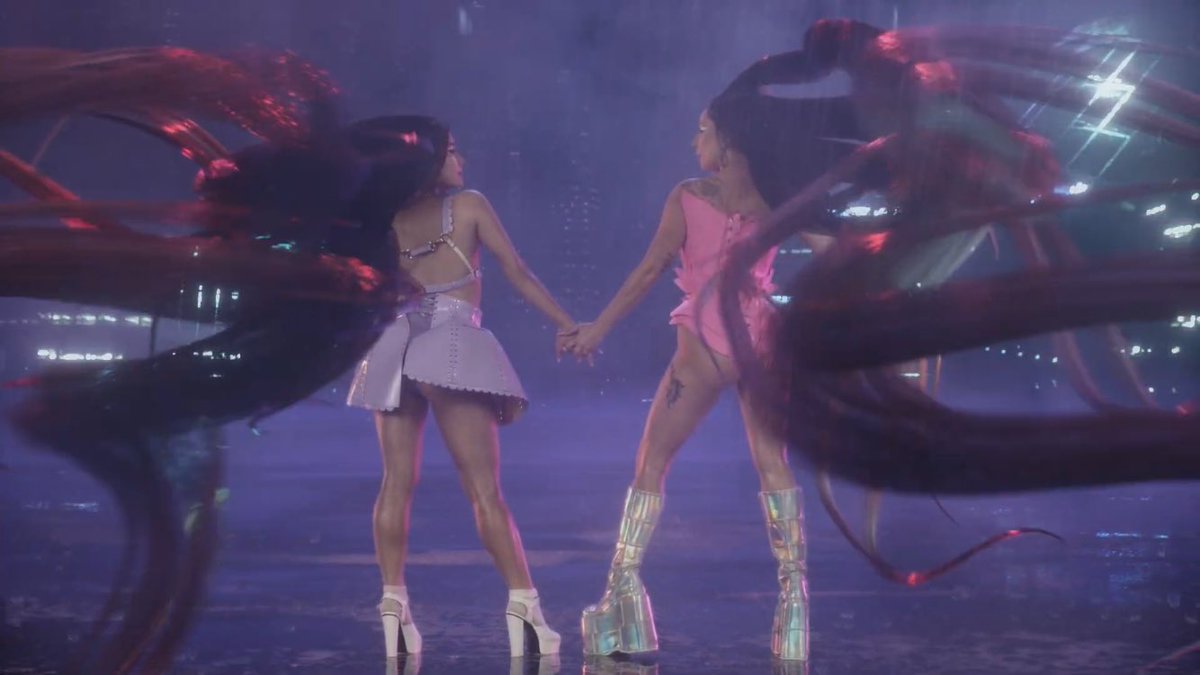 EnigmaticGaga's tweet image. The high-budget ethereal music video for Lady Gaga &amp;amp; Ariana Grande’s highly anticipated new song #RainOnMe is out now!

youtu.be/AoAm4om0wTs