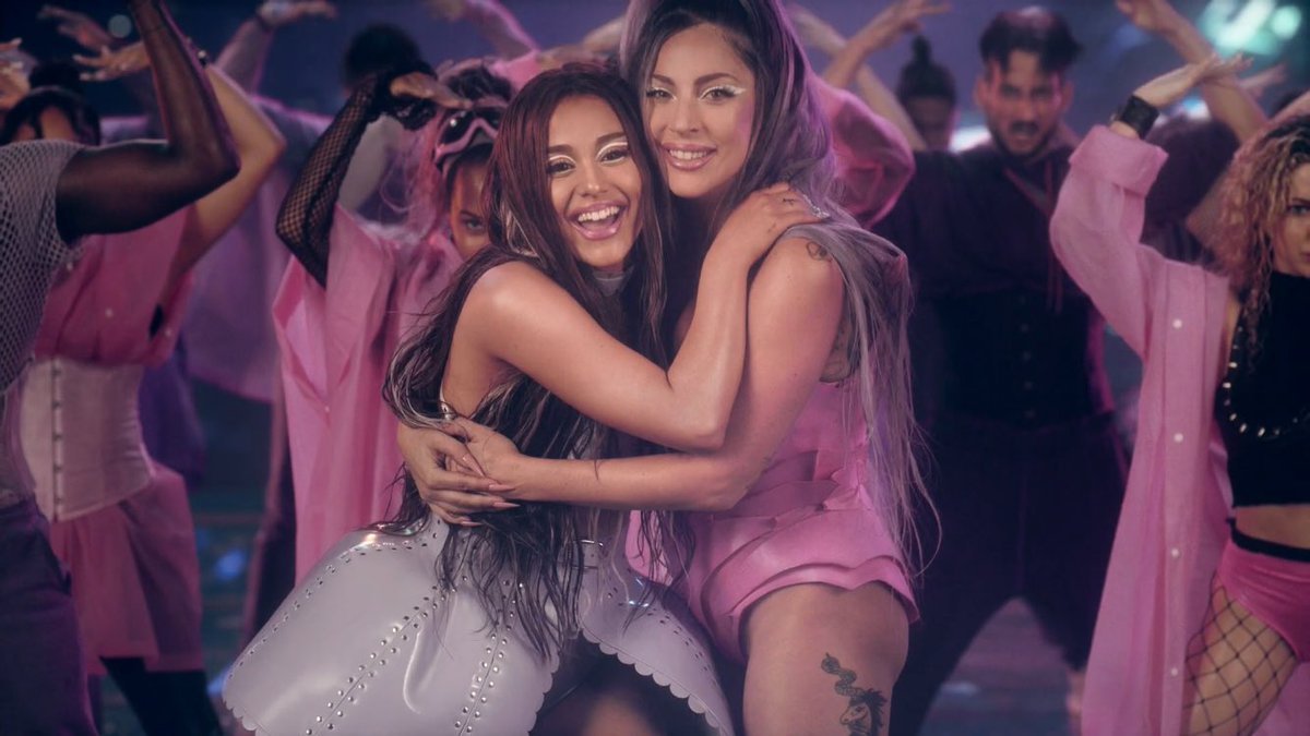 EnigmaticGaga's tweet image. The high-budget ethereal music video for Lady Gaga &amp;amp; Ariana Grande’s highly anticipated new song #RainOnMe is out now!

youtu.be/AoAm4om0wTs