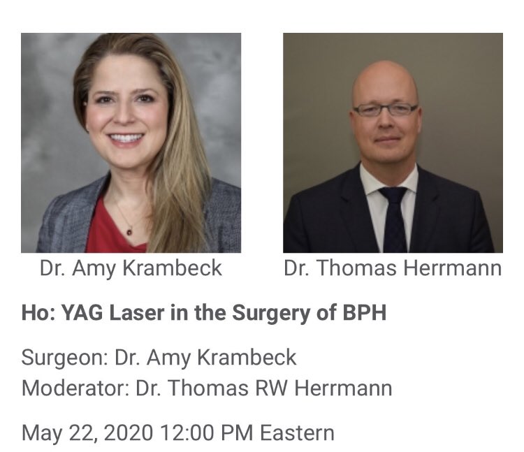 marcusdyer71's tweet photo. What a great webinar from @amy_krambeck and @trwherrmann  with the @Endo_Society I know the connection wasn’t great but some really nice comments on technique and technology, in this case #MOSESTech working together. Really liked the polls to find out what people think or want https://t.co/coL7LirDhv