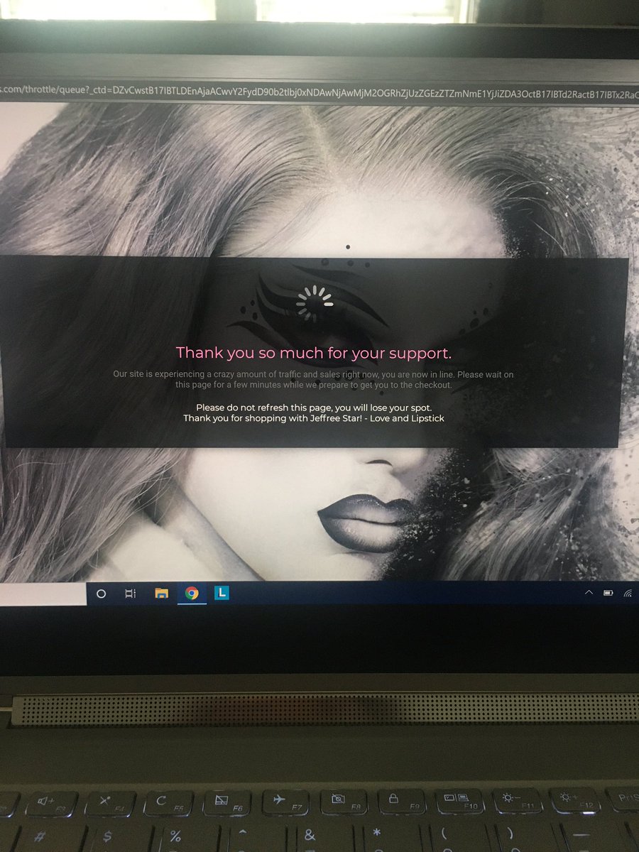 EmHasMayflyCAD's tweet photo. @JeffreeStar Been on this page for 10 min. Starting to worry, but hopefully it’ll go through!😬 https://t.co/yTKAwStKyV