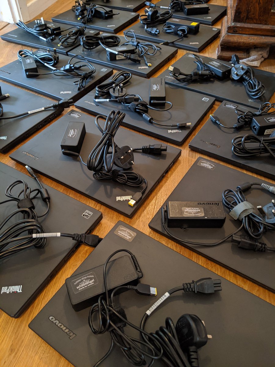 We are delighted to have fulfilled all of the requests we received to provide laptops to disadvantaged pupils during the covid-19 crisis to help access online home learning. Here is the final batch of 23 ready for delivery! Big thanks to National Grid who supported this project.