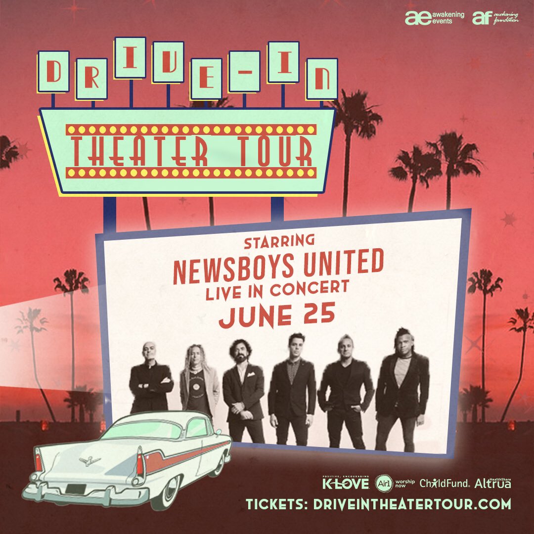 wcdtradio's tweet photo. The @montanadrivein is proud to partner with @Awakeningevents to bring the Drive-In Theater Tour to Franklin County! June 25th @newsboys July 7th @tobymac https://t.co/3oMFOl5N3F