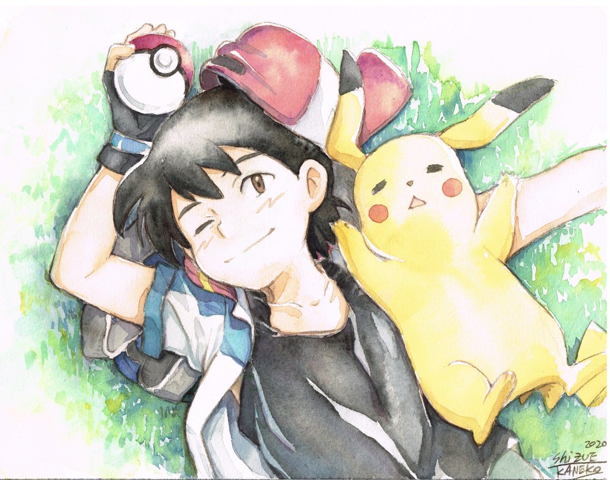 ポケモン 名探偵も素敵でした だいぶ前に知り合いの学童の子供たちのために描い 金子志津枝 Shizue Kanekoのイラスト