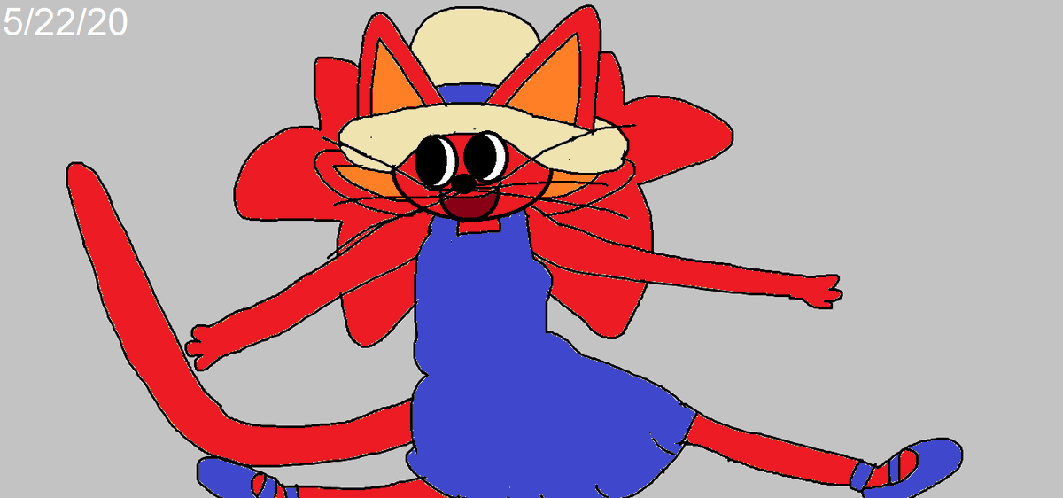Brittan93006455's tweet photo. #AnaMerderllan #MerderllanSisters #Fanart #Drawings #MyDrawings #OC #MyOC #AnthropomorphicAnimals #AnthropomorphicCats #Cats #CatCharacters #Microsoftpaint #MSPaint #May #Spring #BlueDress #StrawHat #Ana #MyFanart https://t.co/yHR0JW1Fdi