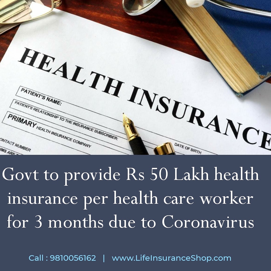 LifeInsuranceSh's tweet photo. Govt to provide Rs 50 lakh #healthinsurance per health care worker for 3 months due to #coronavirus
https://t.co/UUJ6RE8ivh
#IndiaFightsCorona 
#StayHomeStaySafe
#StayHomeStayInsured
#lifeinsuranceshop #lifeinsurance #lic #rajachhabra  #COVIDー19 #socialvaccinesocialdistancing https://t.co/juFf3D24LY