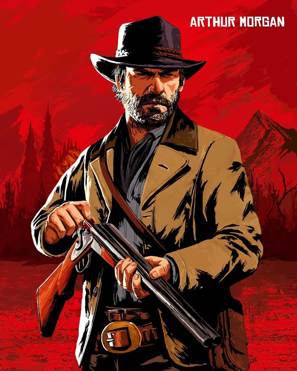 Fan Art: Arthur Morgan Artwork - Rockstar Games