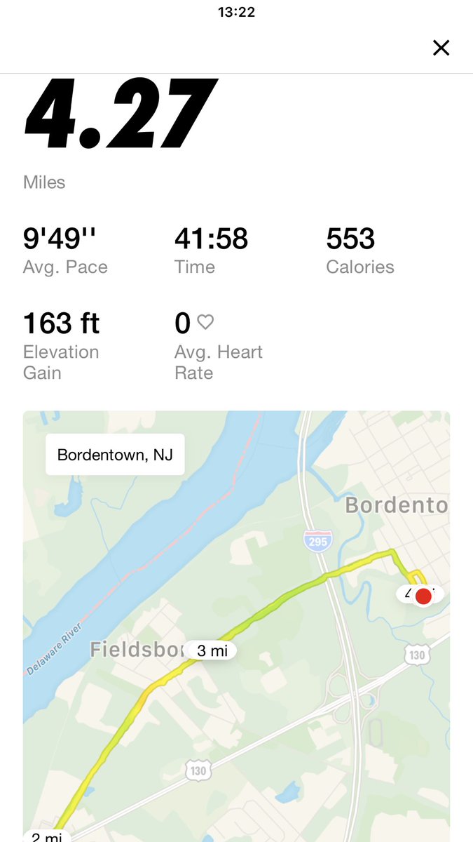 Forgot to pause before my cool down. 4 mile with 9.03 pace.
Was shooting for 8.40 pace range but I have a goal to aim for. 

<a href="/MCHS_Strength/">Bearcat Strength & Conditioning</a>