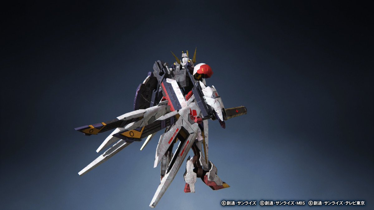 れぷらん ガンダムバルバトスベルセルク バルバトスルプスをベースにハルバード デモリッションナイフの他 刀を内蔵したサイドバインダーを装備している ガンブレ ガンブレ3 ガンダムブレイカー3