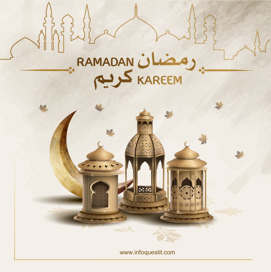 infoquestit's tweet photo. Ramadan Kareem ! Infoquest wishes you for a beautiful life filled with love, laughter, happiness, health and prosperity. Allah bless you and your family!

#ramadan #islam #quran #muslim #allah #eid #islamicquotes #hijab #muslimah #islamic #alhamdulillah #allahuakbar #makkah https://t.co/j918B92V5G