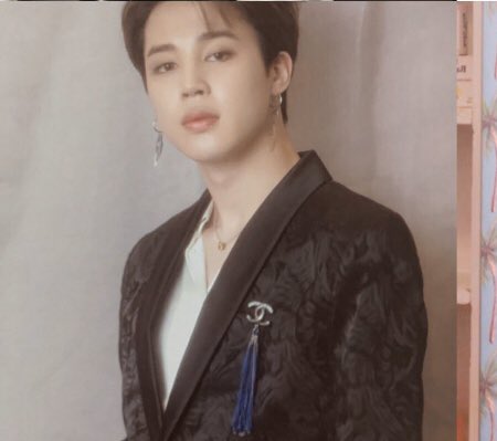 jimin in chanel ; a pretty thread