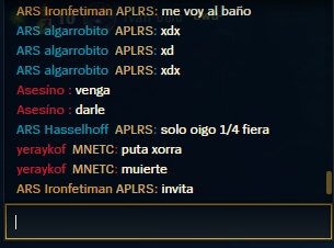 NyxariaRyu's tweet photo. Es muy triste que en 2020 siga existiendo este tipo de personas machistas que por perder y negarles una personalizada se pongan a insultarte por ser mujer. @RiotSupport este tipo de gente es a la que dejáis jugar y no baneais y además su club se llama "Mi rabo en tu cara" https://t.co/7IVh2rSUse