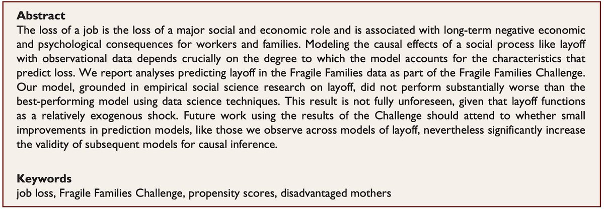 Ahearn and Brand. “Predicting Layoff among Fragile Families.”  @JennieBrand1  https://doi.org/10.1177%2F2378023118809757