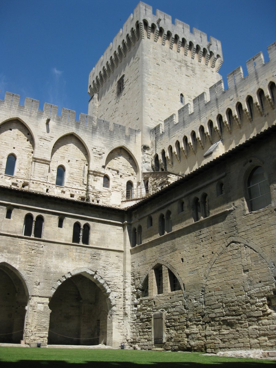 More shots of the Papal Palace complex in Avignon