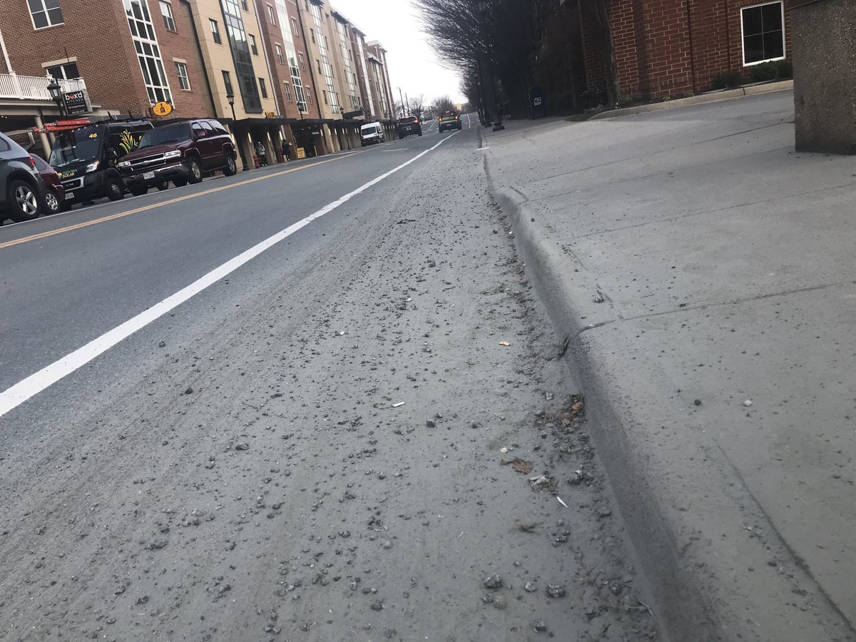 Before the pandemic, I walked through this site much more often when I walked to work. I photographed intersection with West Main Street in in a terrible state. Its our busiest road, but there were no extra precautions taken to protect cyclists. And also run-off.