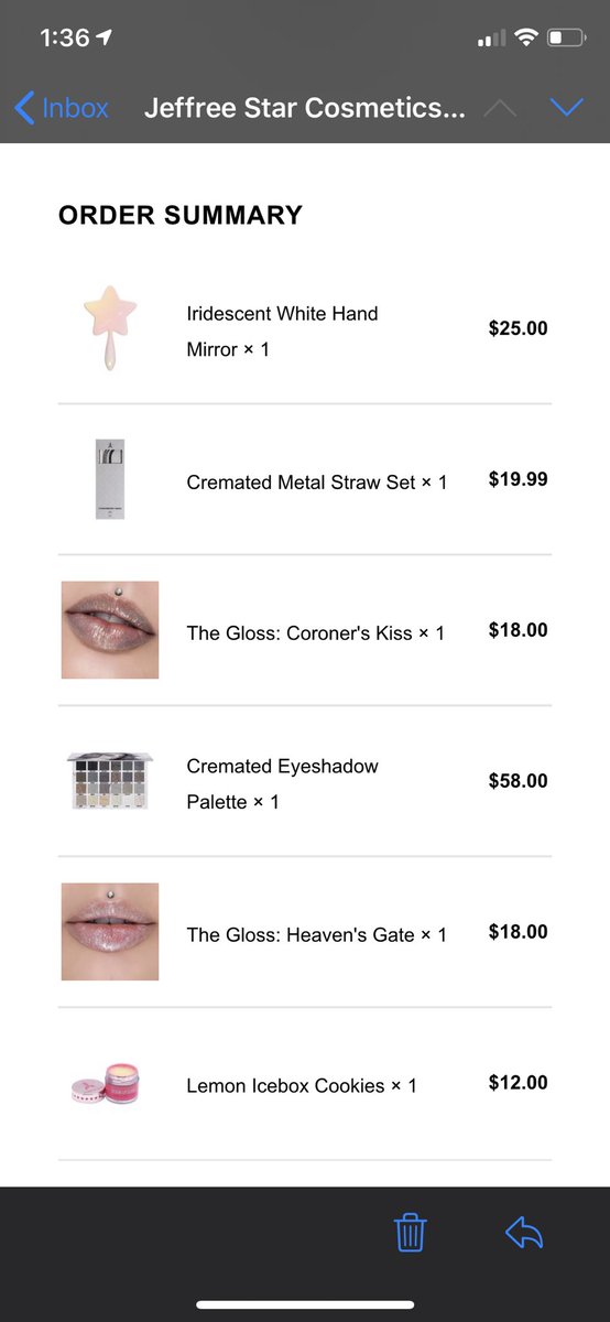 _PiscesMama's tweet photo. It was panic inducing but I got it!! #ThanksJeffree #Cremated #JeffreeStar https://t.co/8MsRpLNlkY