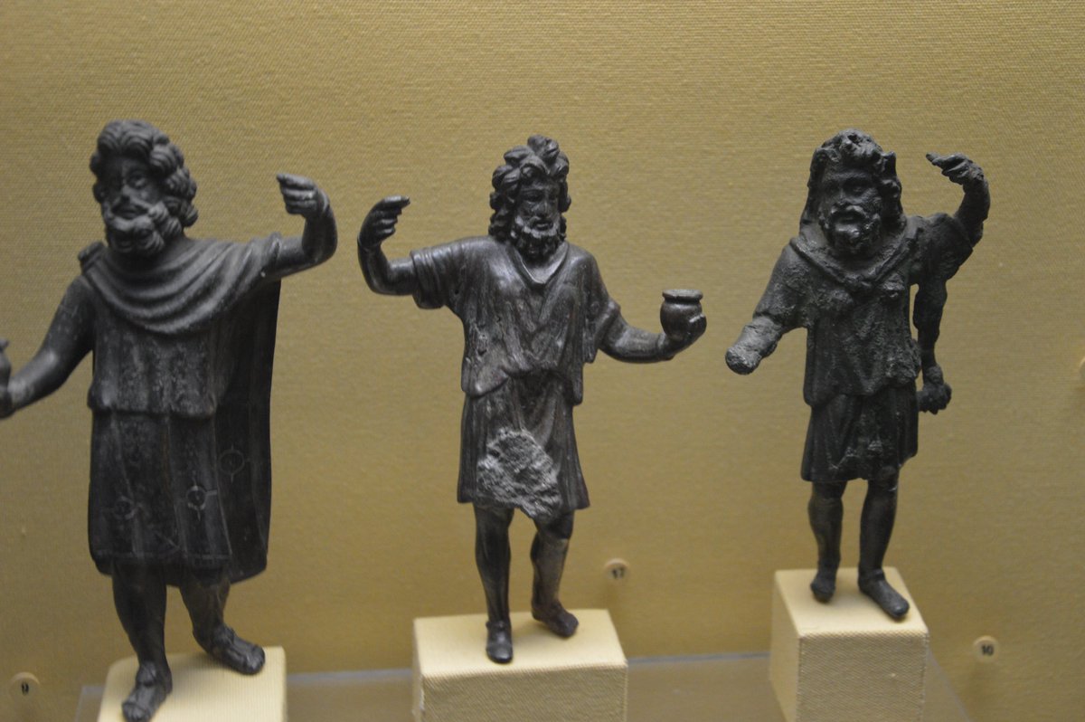 Sucellos, a god associated with agriculture and wine for  #MuseumsUnlocked at  @Archeonationale :