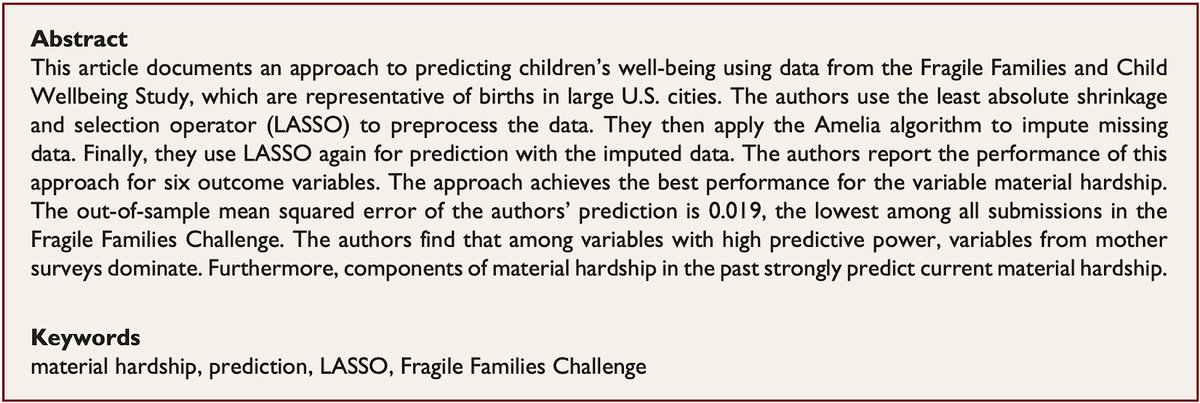 Stanescu, Wang, and Yamauchi. "Using LASSO to Assist Imputation and Predict Child Wellbeing."  @EHWpolisci  https://doi.org/10.1177%2F2378023118814623