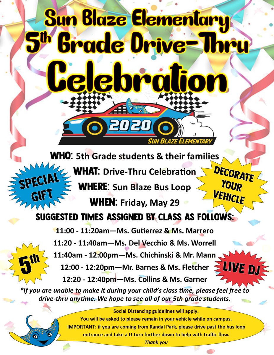 Sun Blaze Elementary tweet media