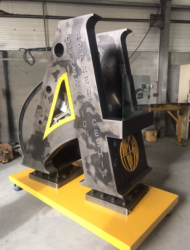 CDSmetalwork's tweet photo. Itโs been a quick 12 months and a life changing time for us all.
We were congratulating our apprentices after their win in #generationA competition.
From concept to reality.
#gacomp #generationapprenticeship
#makingmetalworklessordinary #dermotbannon https://t.co/Af2X2ZK7kD