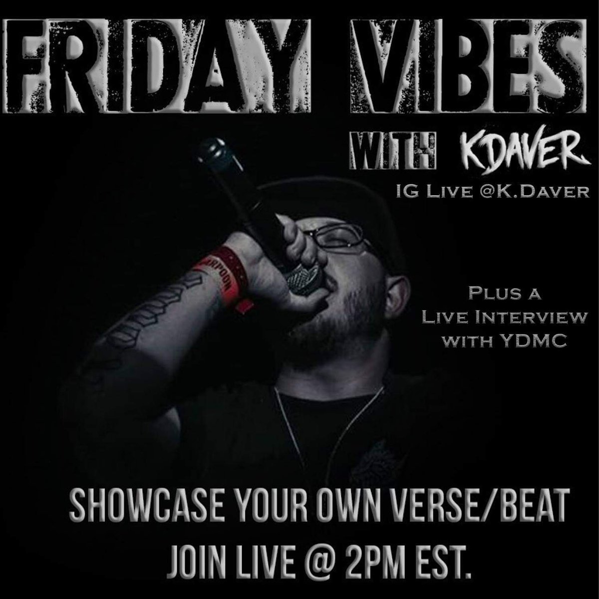 ydmc's tweet photo. Today I will be on the #IGLive with the fam #KDaver on the Beast Coast.
2pm EST/11am PST
Go to @KDAVER_ to see it.
We'll be talking about new thangs poppin and hot thangs droppin!
Tune In!
#underground #hiphop #music #YDMC #rap #wickedshit #horrorcore #DiffDope #TraumaUnit https://t.co/91753PoRSs