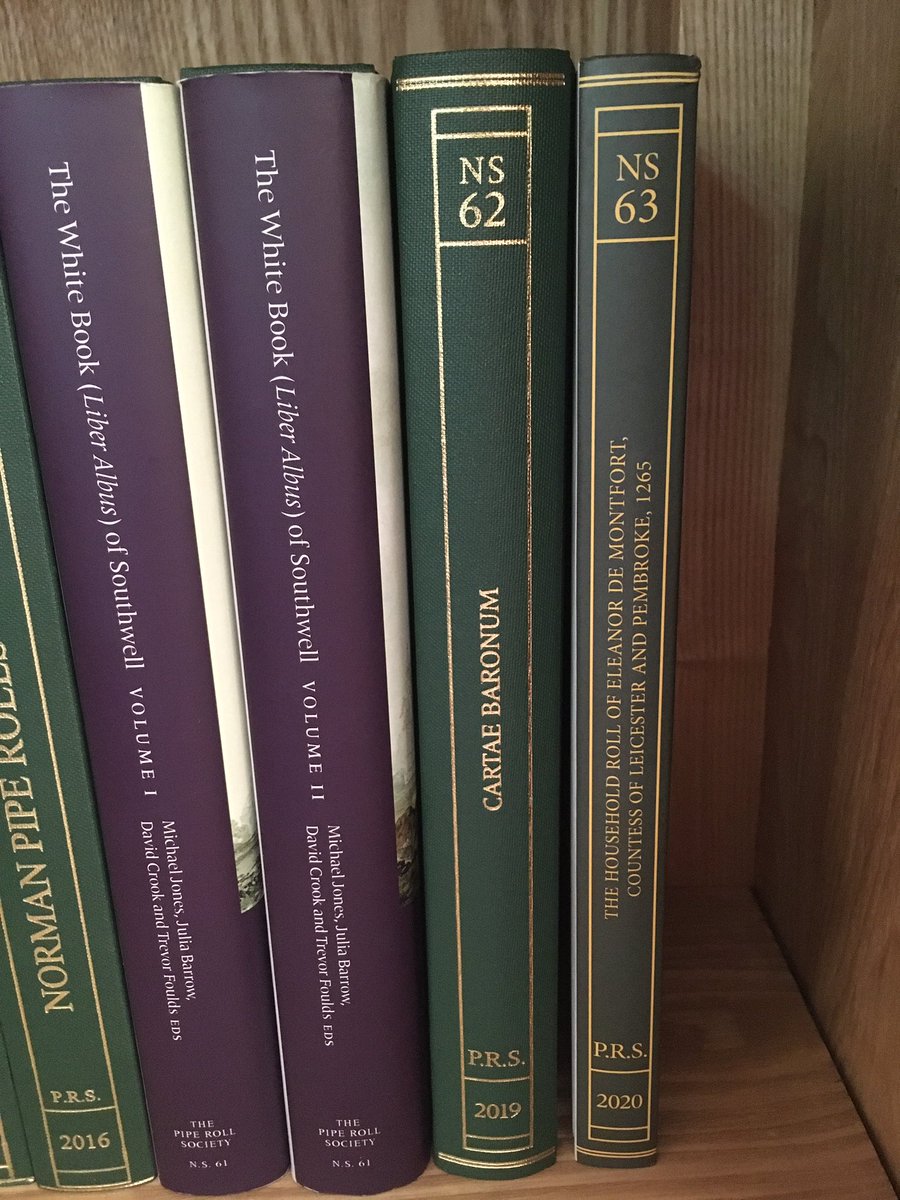 MedievalFemina's tweet photo. Well my new book for the Pipe Roll Society is out, thanks to the brilliant @pablodiablo74 and the lovely @boydellbrewer @CanaryCaroline https://t.co/e8ADS6MzO5