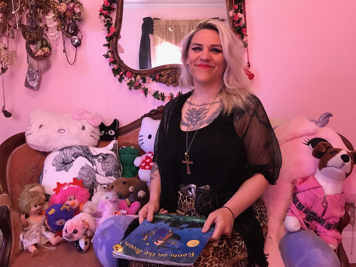 time_couch's tweet photo. Episode 5 Is up today! Room On The Broom! By Julia Donaldson. Not a book about #SocialDistancing. #nannyjen #storytime #kidsbooks #ChildrensBooks https://t.co/GsAjZQMFsU