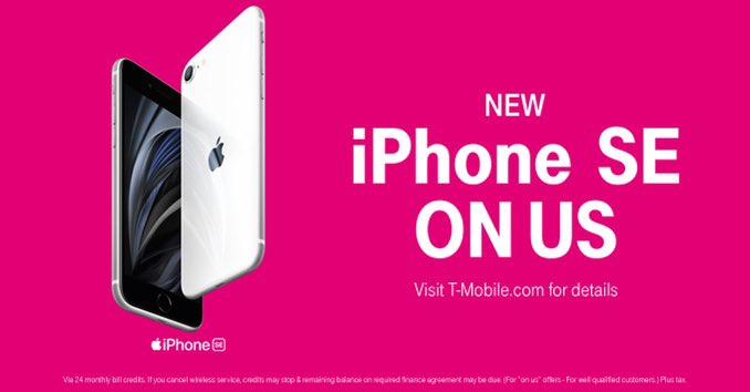 We’ve all had to shift the way we work &amp; live, especially essential workers in this critical time 💗

This weekend, we say THANK YOU with a new #iPhoneSE on us for <a href="/TMobile/">T-Mobile</a> and @Sprint customers!