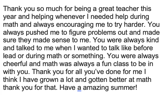#whyiteach My kids are going to make me cry with these sweet messages. @satt_bmap