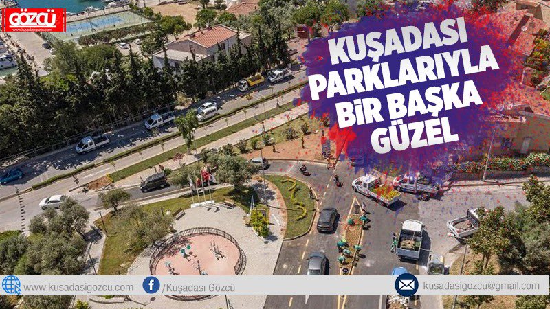 BELEDİYE ÇALIŞIYOR KUŞADASI NEFES ALIYOR

KUŞADASI PARKLARIYLA BİR BAŞKA GÜZEL

Kuşadası Belediye Başkanı Ömer Günel’in göreve başlaması ile birlikte büyük ve köklü bir değişim sürecine giren Kuşadası, son bir yıldır adeta yeniden tasarlanıyor.