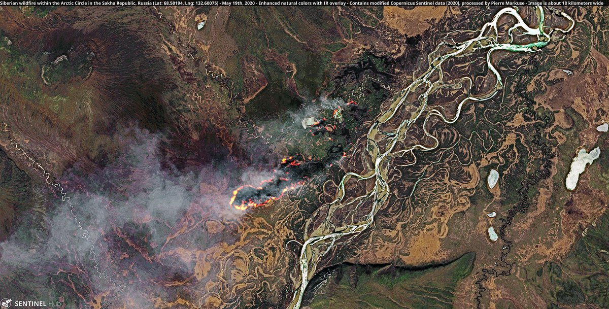 EARTH3R's tweet photo. It hit 80 degrees in the Arctic this week https://t.co/2DG7osZ2UH https://t.co/Eh7hZyYVFr