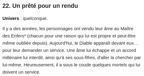  Fables de Mai n°21 : un prêté pour un rendu Thème : fantôme.(générique )Inspiration un peu plus difficile que d'habitude mais voici une recherche de personne disparue un peu différente. #FablesDeMai  #JDR