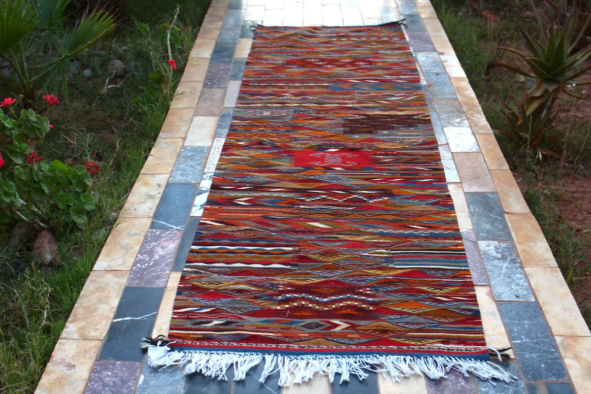 yazid130's tweet photo. Moroccan Runner rug Hanbel Picasso amazing berber carpet raises the rich creativity of the Berber weavers blue, red, orange, yellow, black https://t.co/3VGopzLohm #rectangle #marocain #entree #laine #bohemeeteclectique #decoratif #runner #moroccanrunner #welcomerunnerr https://t.co/z9vc94K7i4