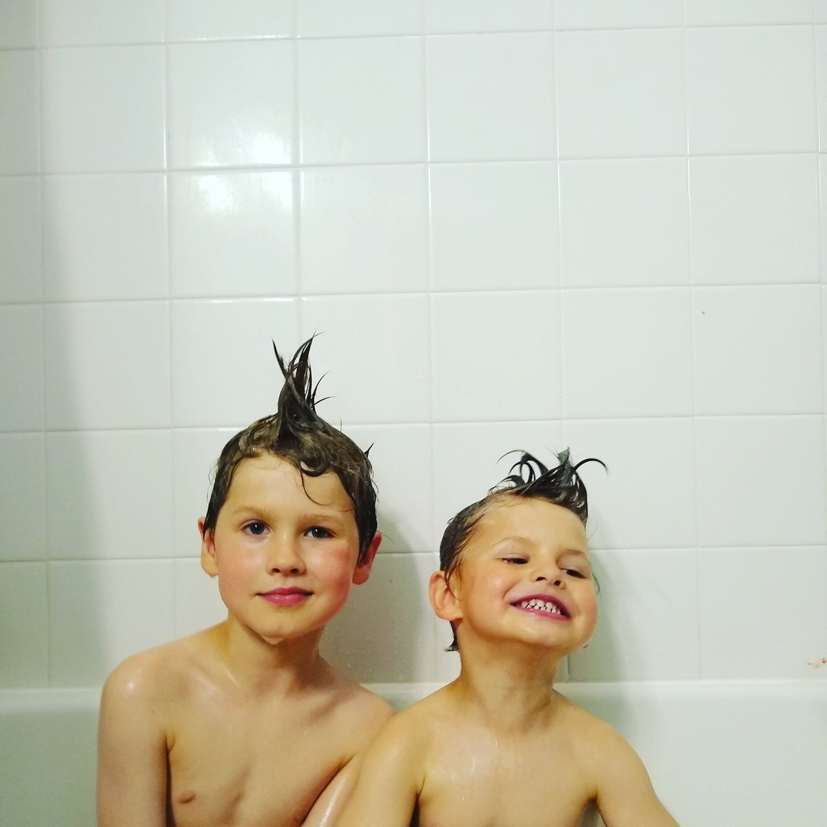 DrEmilyThomas's tweet photo. Being a parent is constantly underestimating how gross your kids can be.
Like "hey, you're taking a bath because you pooped your pants, please stop drinking the bath water" #babybroth #pottytraining #bathtime #recycledecoli #parenting #probiotics https://t.co/97CdTpgxRN
