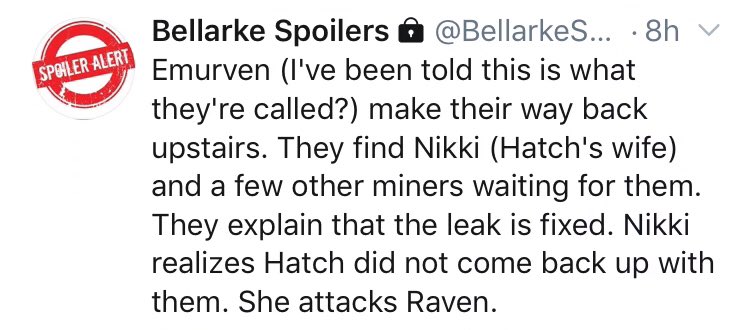 BELLARKESPOILED TWEETS FOR THOSE WHO MISSED IT